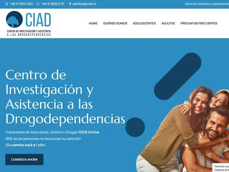 Sitio web de ciad.cl